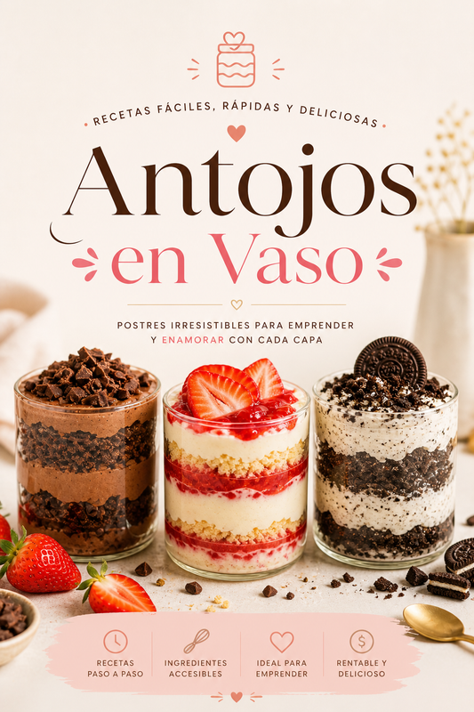 Antojo en Vaso: Convertí Dulces en Dinero